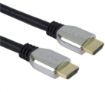 Obrázek PREMIUMCORD Kabel HDMI 2.1 High Speed + Ethernet kabel (Zinc Alloy krytky, zlacené konektory) 1.5m