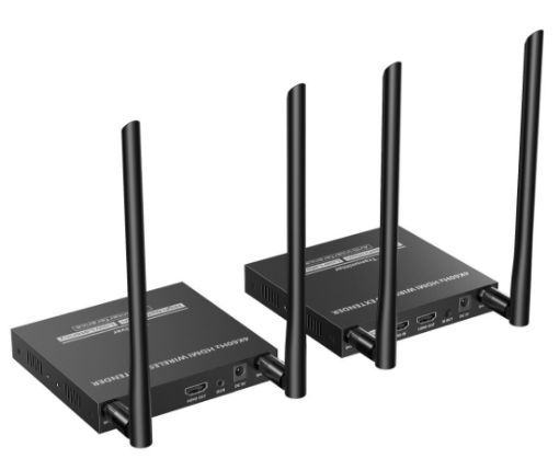 Obrázek PREMIUMCORD HDMI2.0 Wireless extender 4K@60Hz na 50m, pásmo 5.2GHz