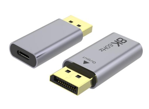 Obrázek PremiumCord adaptér USB-C na DisplayPort DP1.4 8K@60Hz a 4k@120Hz