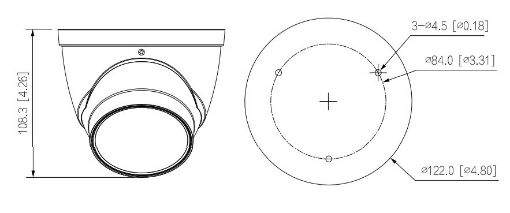 Obrázek Dahua IPC-HDW2241T-ZS-27135, IP kamera, 2Mpx, 1/2.8" CMOS, objektiv 2,7-13,5 mm, IR<40, IP67