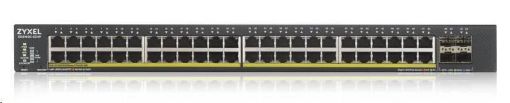 Obrázek Zyxel XGS1935-52HP, 52 Port Lite-L3 Smart Managed PoE Switch, 48x Gigabit PoE and 4x 10G SFP+, hybrid mode