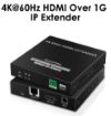 Obrázek PremiumCord HDMI extender na 120m přes LAN, nekompresovaný, 4K@60Hz, přes IP