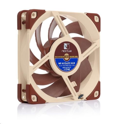 Obrázek NOCTUA Ventilátor NF-A12x25-ULN, 120mm, hnědá