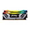Obrázek KINGSTON CUDIMM DDR5 48GB (Kit of 2) 8400MT/s CL40 FURY Renegade RGB Silver XMP