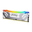 Obrázek KINGSTON CUDIMM DDR5 24GB 8400MT/s CL40 FURY Renegade RGB White XMP