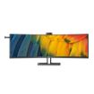 Obrázek Philips MT VA LED 44,5" 45B1U6900CH/00 - VA, 5120x1440, 2xHDMI, DP, USB-C, USB, RJ45, repro, nast vysky, webcam, curved