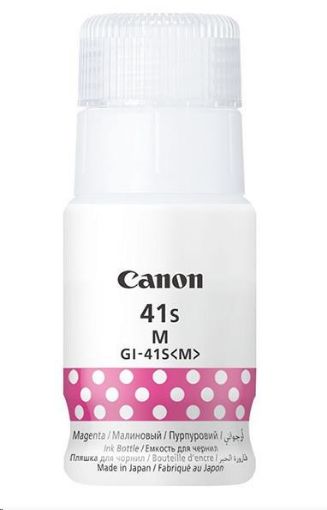 Obrázek Canon Cartridge GI-41S M purpurová pro PIXMA G3420/G3430/G3460/G3470/G3480/G4470 (4 400 str.)