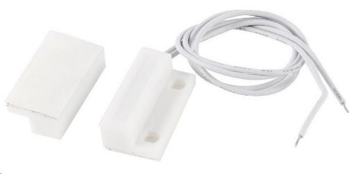 Obrázek iGET SECURITY P8 Drátový magnetický senzor pro dveře/okna, detekce při otevření (oddálení magnetu)