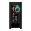 Obrázek GIGABYTE case GB-C301G V2, Mid Tower, 1xUSB-C 3.2, 2xUSB 3.0, ARGB Hub, 4x 120mm ARGB Fan, černá