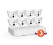 Obrázek Tenda K8P-4CR Video Security PoE Kit 4MPx NVR CCTV 8CH + 8x kamera