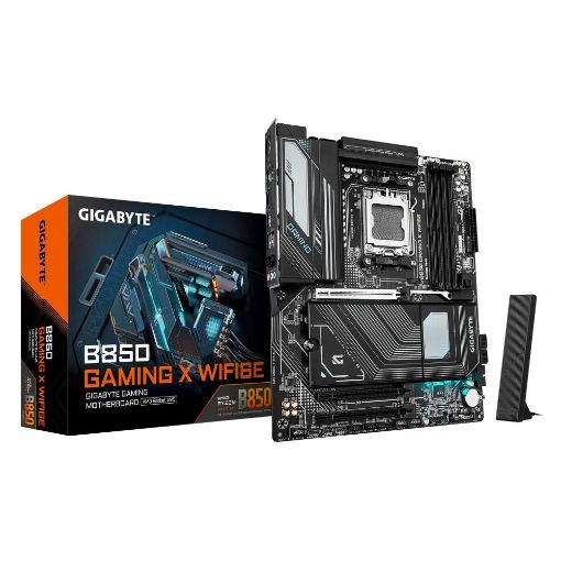 Obrázek GIGABYTE MB Sc AM5 B850 GAMING X WIFI6E, AMD B850, 4xDDR5, 1xDP, 1xHDMI, WiFi, ATX