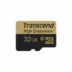 Obrázek TRANSCEND MicroSDHC karta 32GB Video Recording, U1 + adaptér
