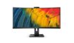 Obrázek Philips MT VA LED 34" 34B1U5600CH/00 - VA panel, 3440x1440, HDMI, DP, USB-C, USB, LAN, repro, nast vyska, curved, webcam