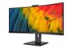 Obrázek Philips MT VA LED 34" 34B1U5600CH/00 - VA panel, 3440x1440, HDMI, DP, USB-C, USB, LAN, repro, nast vyska, curved, webcam
