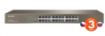 Obrázek Tenda TEG1024G 24-Port Gigabit Ethernet Switch, 10/100/1000 Mb/s, Rackmount