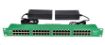Obrázek POE injektor aktivní - 24x 1Gb/s, stíněný, svorkovnice, 802.3af/at