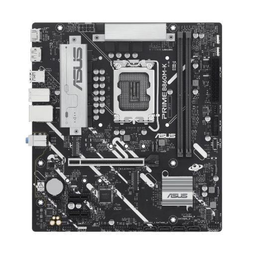 Obrázek ASUS MB Sc LGA1851 PRIME B860M-K, Intel B860, 2xDDR5, 1xDP, 1xHDMI, mATX