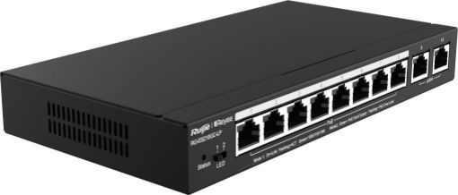 Obrázek Reyee RG-ES210GC-LP Smart mananged PoE switch, 8x PoE