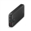 Obrázek Hama PD 10 powerbanka, 10000 mAh, PD, Qualcomm, 3 výstupy: 2x USB-C, 1x USB-A, LED displej