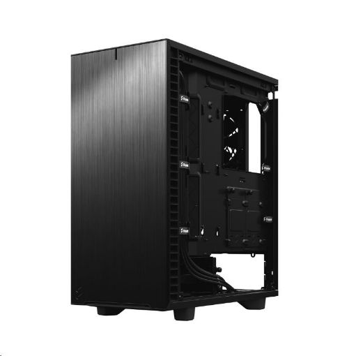 Obrázek FRACTAL DESIGN skříň Define 7 Compact Black, USB 3.1 Type-C, 2x USB 3.0, bez zdroje, mATX