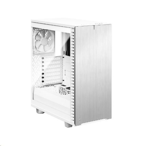 Obrázek FRACTAL DESIGN skříň Define 7 Compact White TG Clear, USB 3.1 Type-C, 2x USB 3.0, bez zdroje, mATX