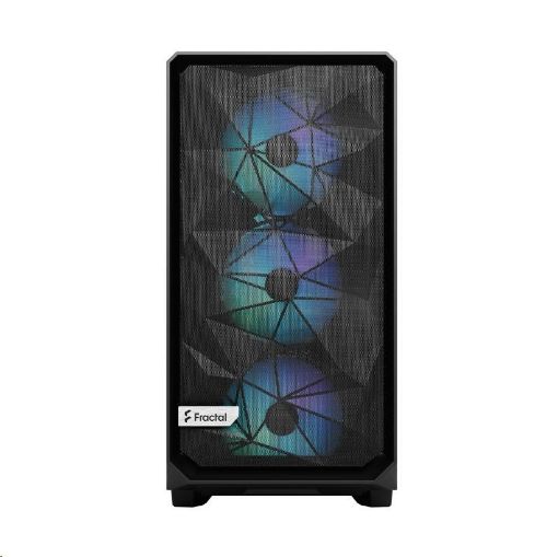 Obrázek FRACTAL DESIGN skříň Meshify 2 Lite RGB Black TG Light Tint, 2x USB 3.0, bez zdroje, E-ATX