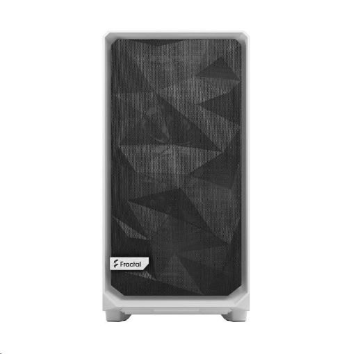 Obrázek FRACTAL DESIGN skříň Meshify 2 Lite White TG Clear Tint, 2x USB 3.0, bez zdroje, E-ATX