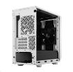 Obrázek FRACTAL DESIGN skříň Meshify 2 Mini White TG Clear Tint, USB 3.1 Type-C, 2x USB 3.0, bez zdroje, mATX