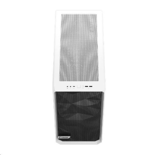 Obrázek FRACTAL DESIGN skříň Meshify 2 White TG Clear Tint, USB 3.1 Type-C, 2x USB 3.0, bez zdroje, E-ATX
