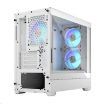 Obrázek FRACTAL DESIGN skříň Pop Mini Air RGB White TG Clear Tint, 2x USB 3.0, bez zdroje, mATX