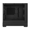 Obrázek FRACTAL DESIGN skříň Pop Mini Silent Black Solid, 2x USB 3.0, bez zdroje, mATX