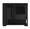 Obrázek FRACTAL DESIGN skříň Pop Mini Silent Black Solid, 2x USB 3.0, bez zdroje, mATX
