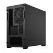 Obrázek FRACTAL DESIGN skříň Pop Mini Silent Black Solid, 2x USB 3.0, bez zdroje, mATX