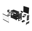 Obrázek FRACTAL DESIGN skříň Pop Mini Silent Black TG Clear Tint, 2x USB 3.0, bez zdroje, mATX