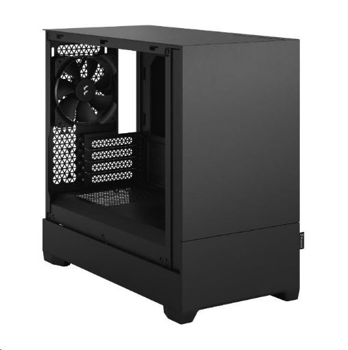 Obrázek FRACTAL DESIGN skříň Pop Mini Silent Black TG Clear Tint, 2x USB 3.0, bez zdroje, mATX