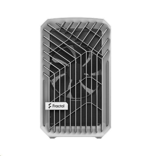 Obrázek FRACTAL DESIGN skříň Torrent Nano White TG Clear Tint, USB 3.1 Type-C, 2x USB 3.0, bez zdroje, mITX