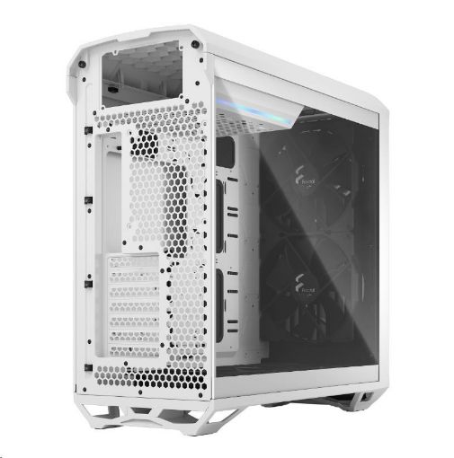 Obrázek FRACTAL DESIGN skříň Torrent White TG Clear Tint, USB 3.1 Type-C, 2x USB 3.0, bez zdroje, E-ATX