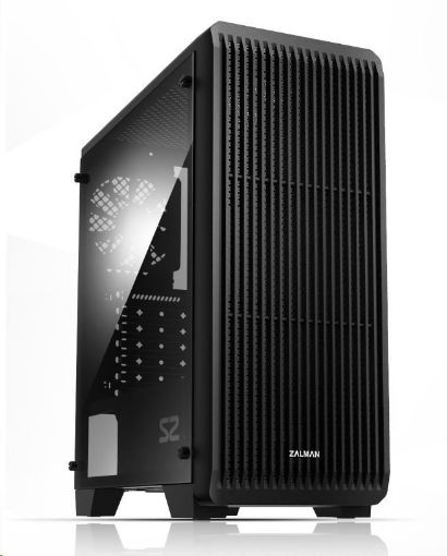 Obrázek case Zalman miditower S2, ATX/mATX/Mini-ITX, bez zdroje, USB3.0, černá