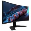 Obrázek GIGABYTE LCD - 34" Gaming monitor GS34WQC, Prohnutý VA1500R, 3440x1440 WQHD, 120Hz, 4000:1, 300cd/m2, 1ms, 2xHDMI, 1xDP