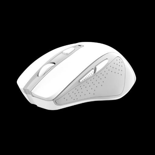 Obrázek TRUST myš Nito tichá bezdrátová myš, optická, USB, bílá