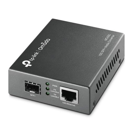 Obrázek TP-Link OMADA MC420L media konvertor (1x10GbE, 1xSFP+, MM/SM, 550nm/1310nm, 550m/20km)