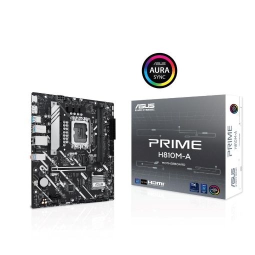 Obrázek ASUS MB Sc LGA1851 PRIME H810M-A-CSM, 2xDDR5, 1xDP, 1xHDMI, mATX