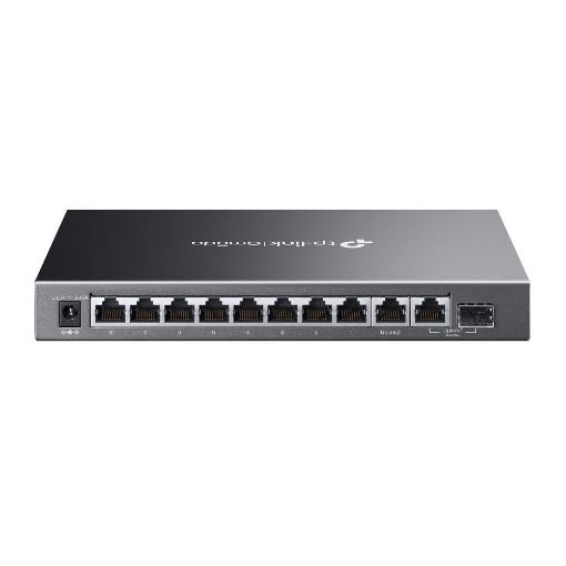 Obrázek TP-Link OMADA switch ES210GMP (9xGbE,1xGbE/SFPcombo,8xPoE+,123W, fanless)