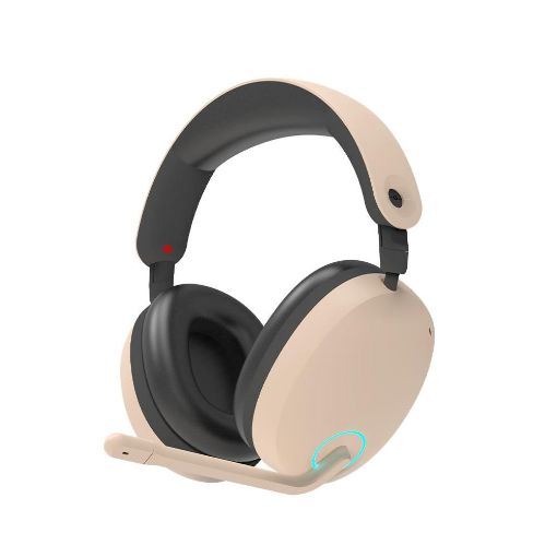 Obrázek ZALMAN headset ZM-HPS800W, Herní, Bluetooth, Bezdrátový USB, 7.1, béžová