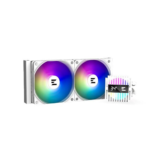 Obrázek ZALMAN vodní chladič Alpha2 A24, 2x120mm, PWM, ARGB, LGA1851, AM5