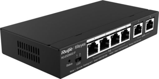 Obrázek Reyee RG-ES206GC-P Smart mananged PoE switch, 4x PoE