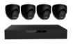 Obrázek iGET N85P4 HOME NVR PoE recorder + 4x black camera, 3K+ (5 MPx) resolution, set