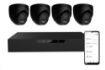 Obrázek iGET N85P4 HOME NVR PoE recorder + 4x black camera, 3K+ (5 MPx) resolution, set