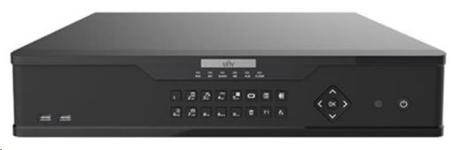 Obrázek Uniview NVR, 32 kanálů, H.265, 8x HDD, 12Mpix (384Mbps/384Mbps), HDMI+VGA Full HD, (N+1), ONVIF, 3x USB, audio