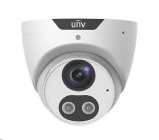 Obrázek Uniview IPC3615SB-ADF28KMC-I0, 2880x1620 (4,7 Mpix),H.265, obj. 2,8 mm (101,1°), Mic., Repro, IR 30m, Bílý přísvit, IP67